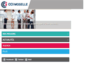 Tablet Screenshot of moselle.cci.fr